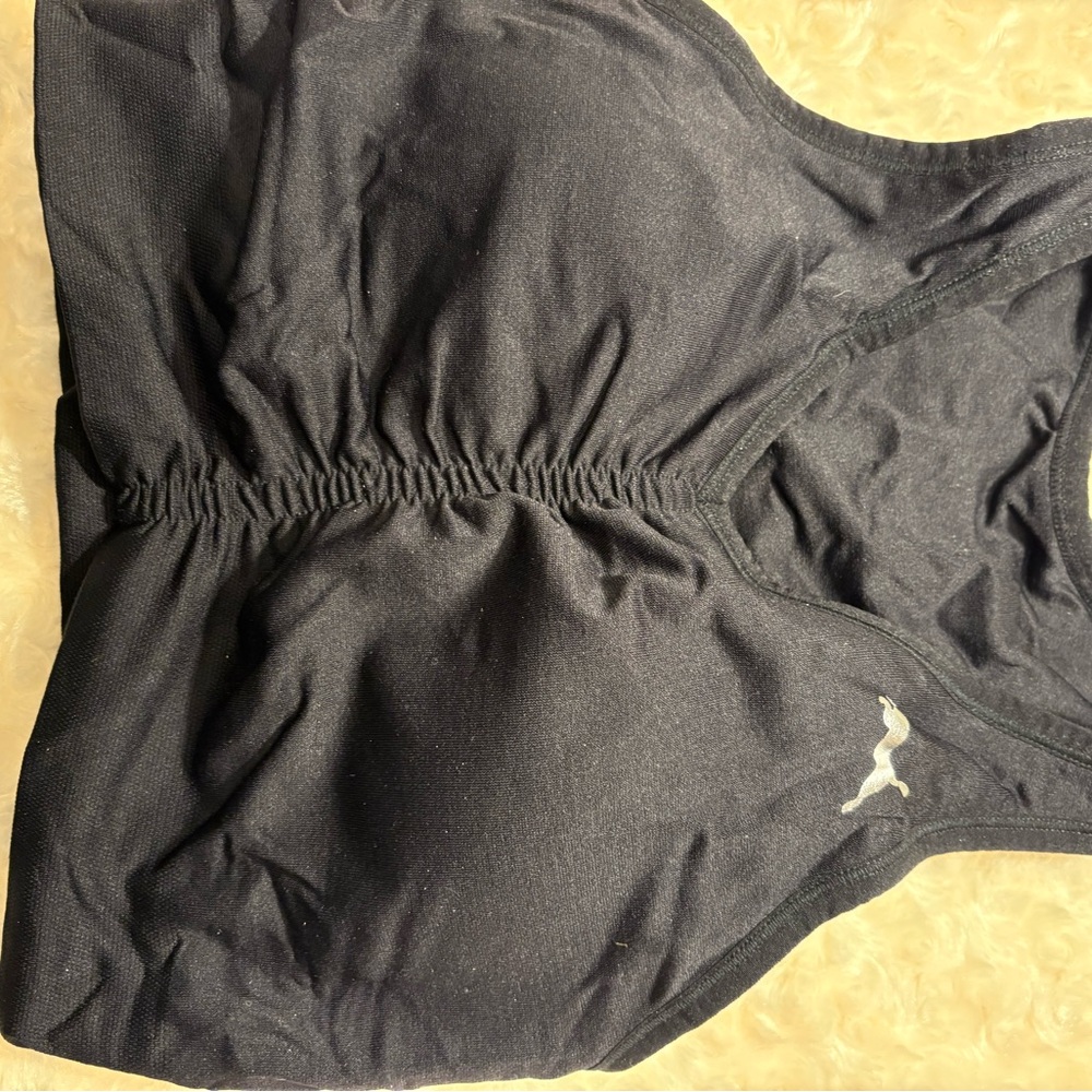 Puma Black Activewear with White Logo